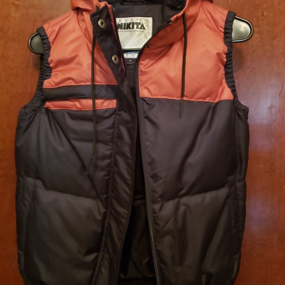 Nikita down filled color block vest